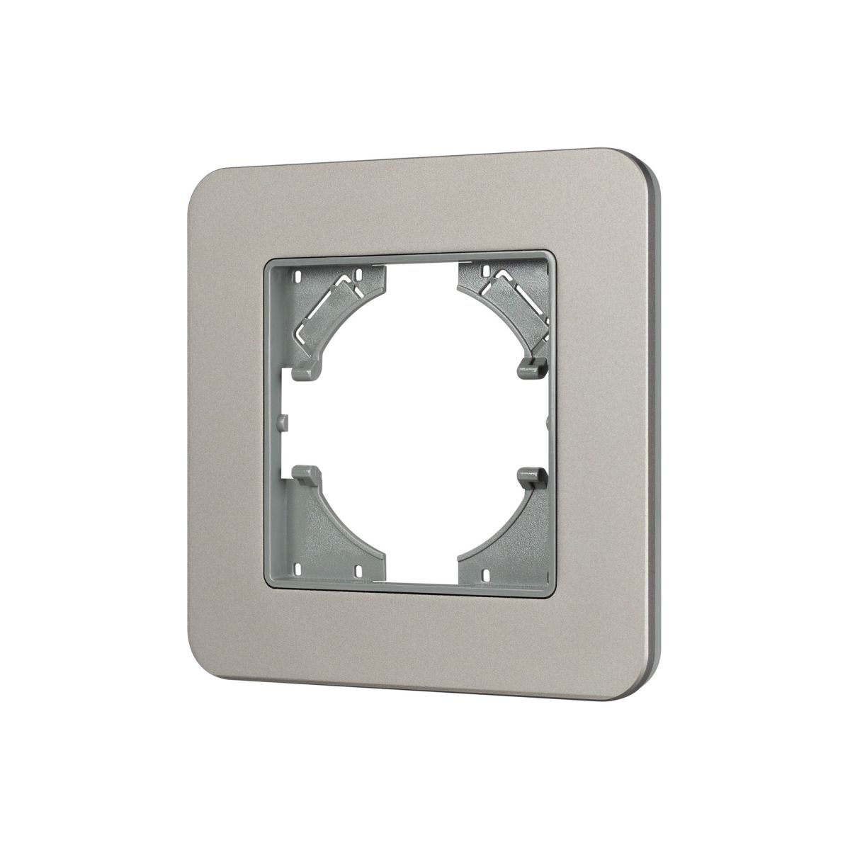Рамка алюминиевая на 1 пост Arlight FRM-AKIRY-SFAL-1-SR 049684 в Санкт-Петербурге