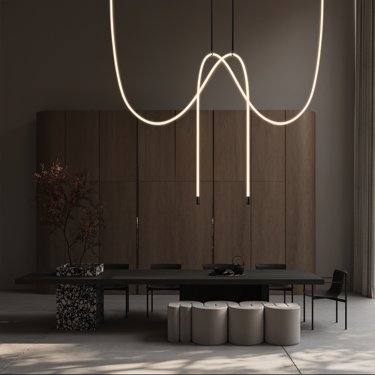 Потолочный светильник Loft IT Thread 10388C Brass в Санкт-Петербурге
