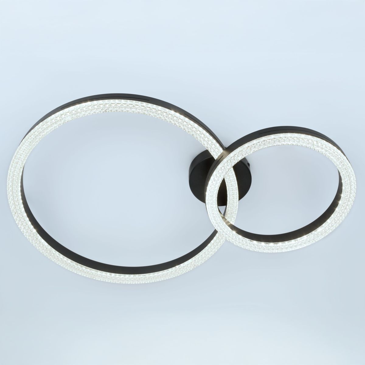 Потолочный светильник Эра Модерн Bloom CLL-1-78W 3K-6K RC BK в Санкт-Петербурге