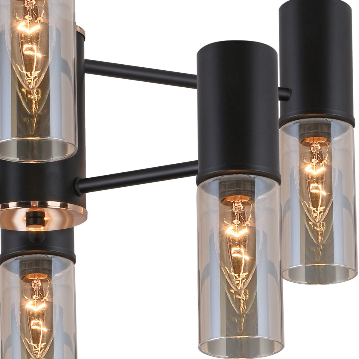 Люстра на штанге Illumico IL1295-6PPA-79 BK GD в Санкт-Петербурге