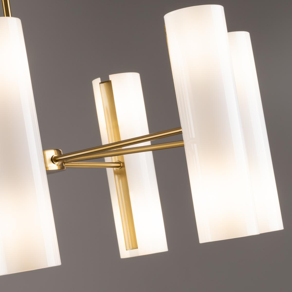 Люстра на штанге Freya Fiore FR5368CL-14BS в #REGION_NAME_DECLINE_PP#