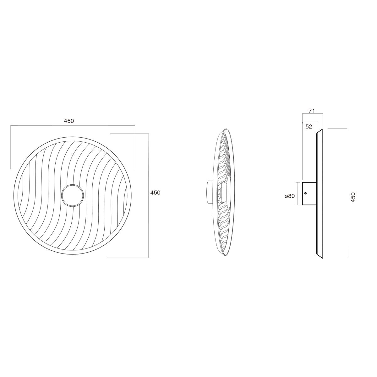 Настенный светильник Mantra Acustic 9442 в Санкт-Петербурге