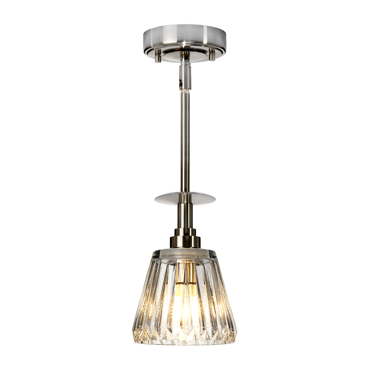 Подвесной светильник Elstead Lighting Agatha BATH-AGATHA1P-BN в #REGION_NAME_DECLINE_PP#