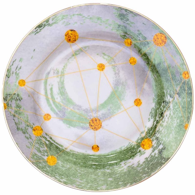 Тарелка десертная Garda Decor 26FC-TAR-COMETA-19,5 в Санкт-Петербурге