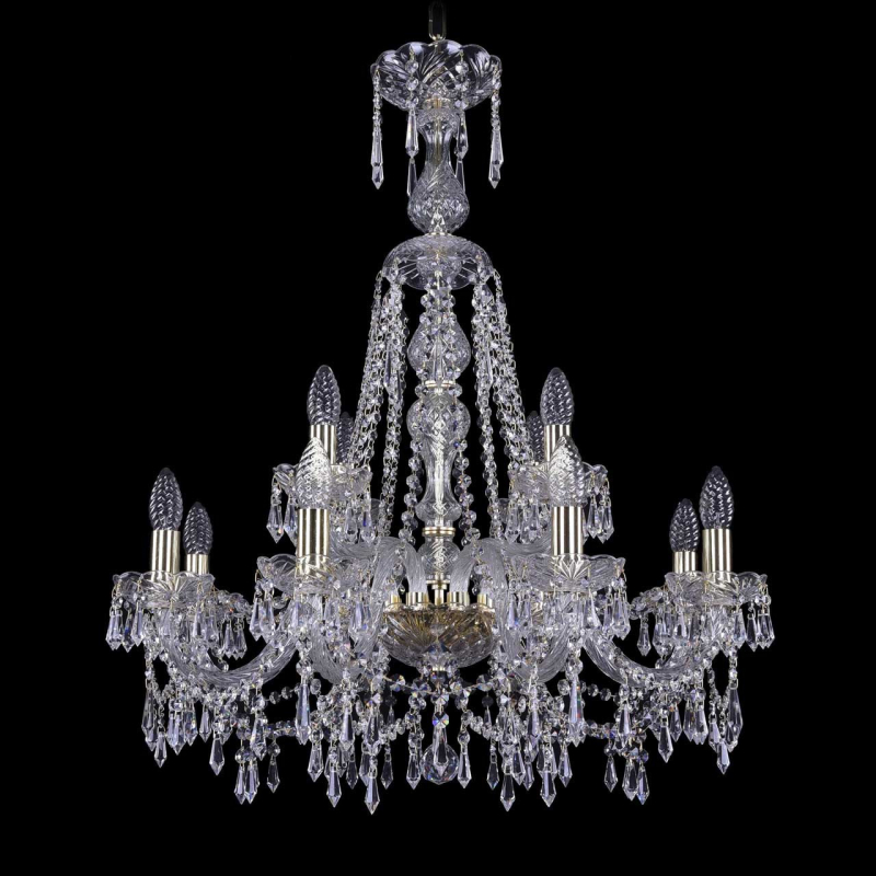 Подвесная люстра Bohemia Ivele 1403/8+4/240/XL-80/G в Санкт-Петербурге