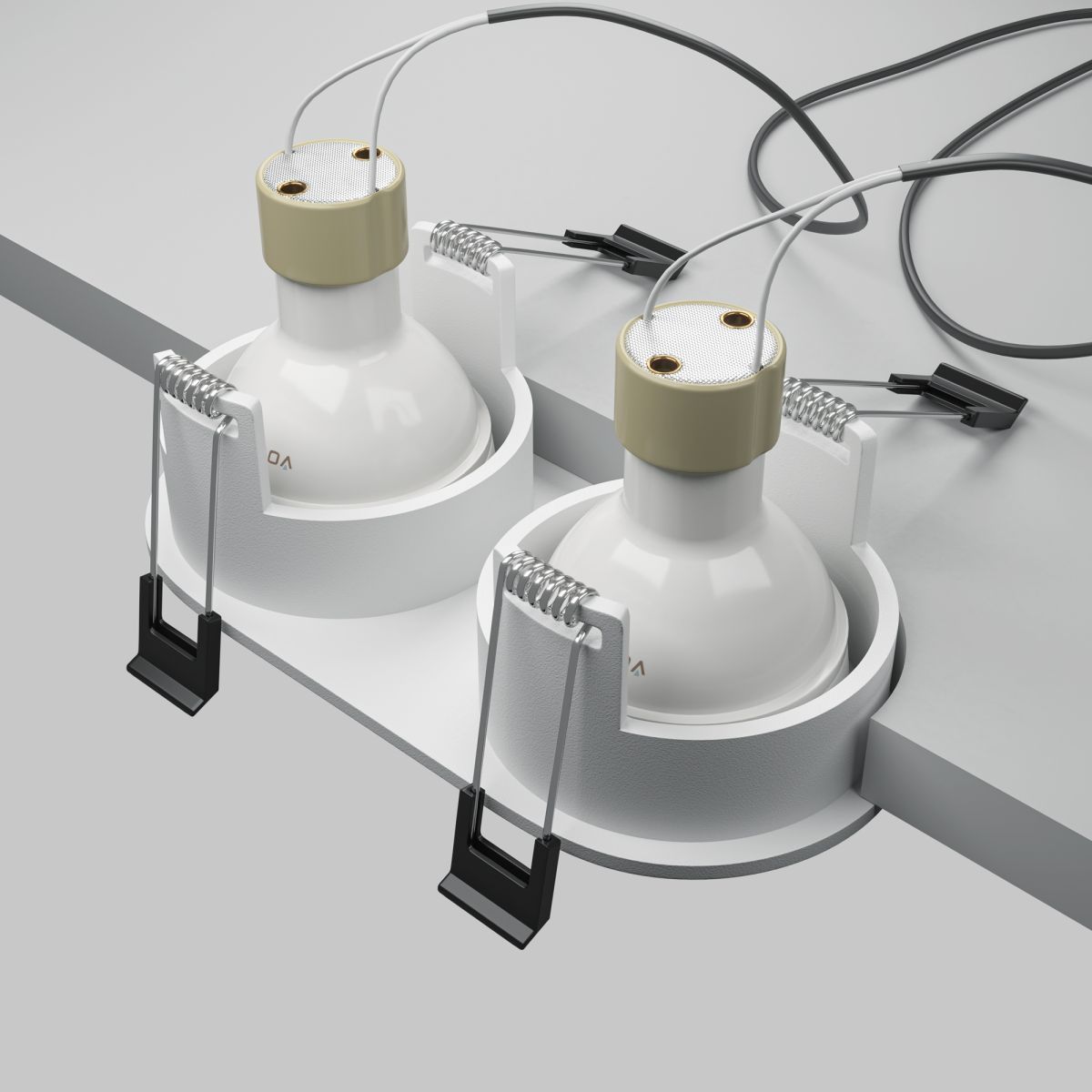 Встраиваемый светильник Maytoni Technical Share DL126-02-GU10-W в Санкт-Петербурге