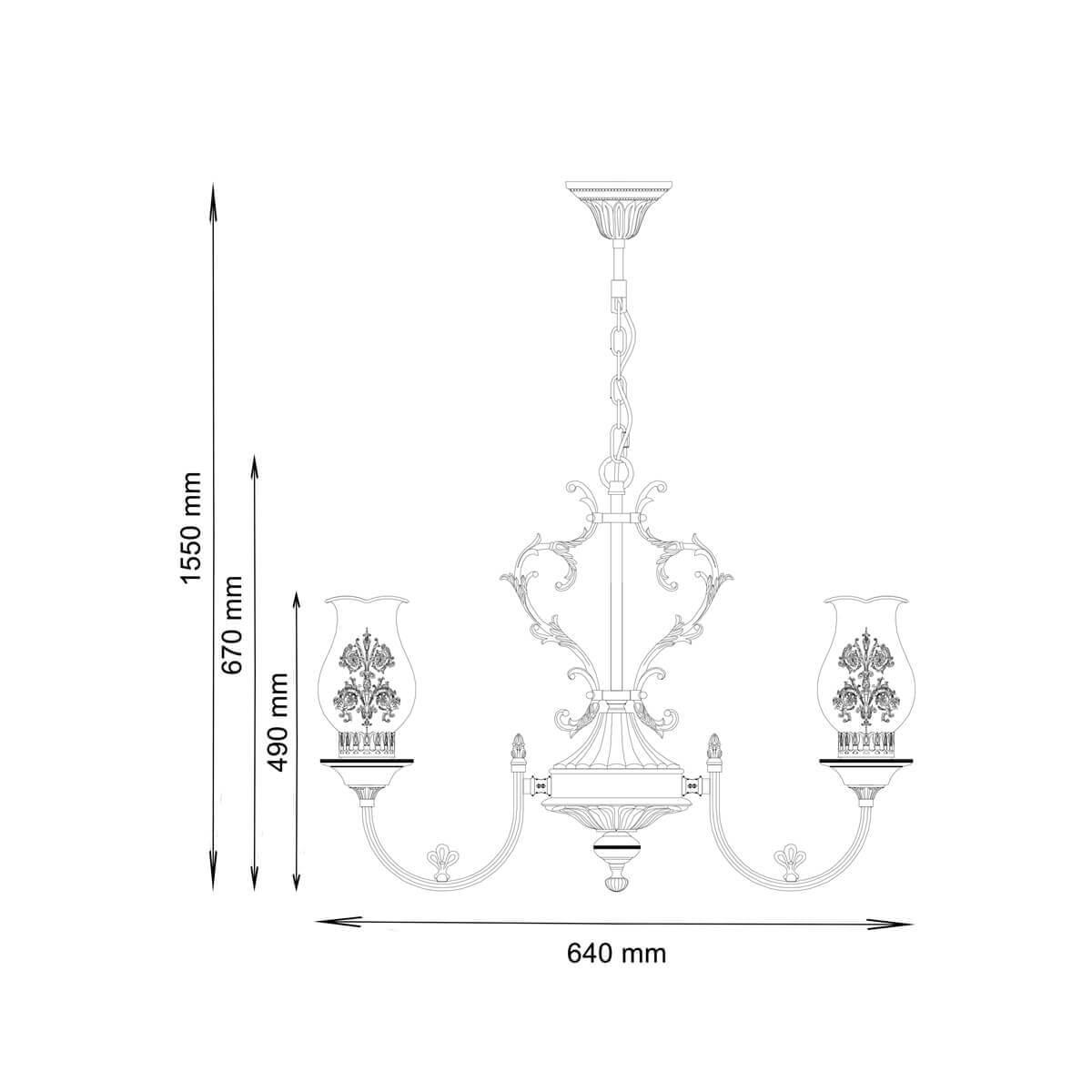 Подвесная люстра Lucia Tucci Torino 135.5 French Gold в #REGION_NAME_DECLINE_PP#