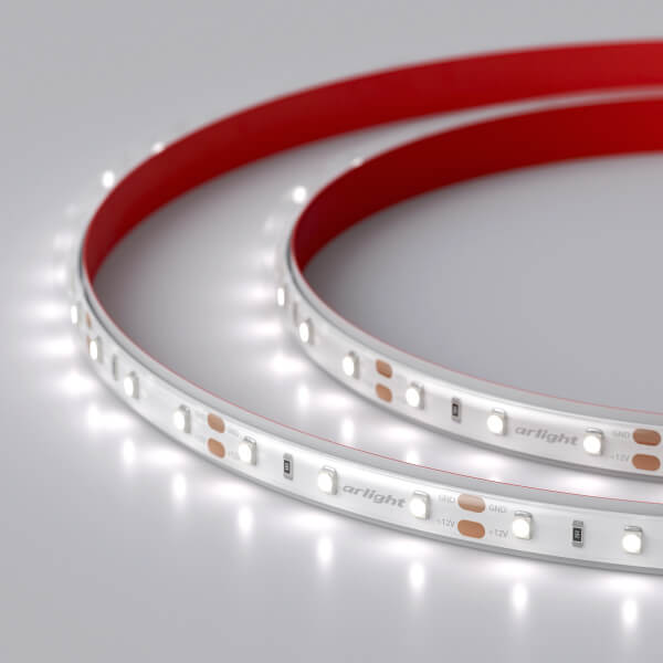 Светодиодная лента герметичная Arlight RTW-PS-A60-10mm 12V White6000 (4.8 W/m, IP67, 2835, 5m) 021099(2) в Санкт-Петербурге