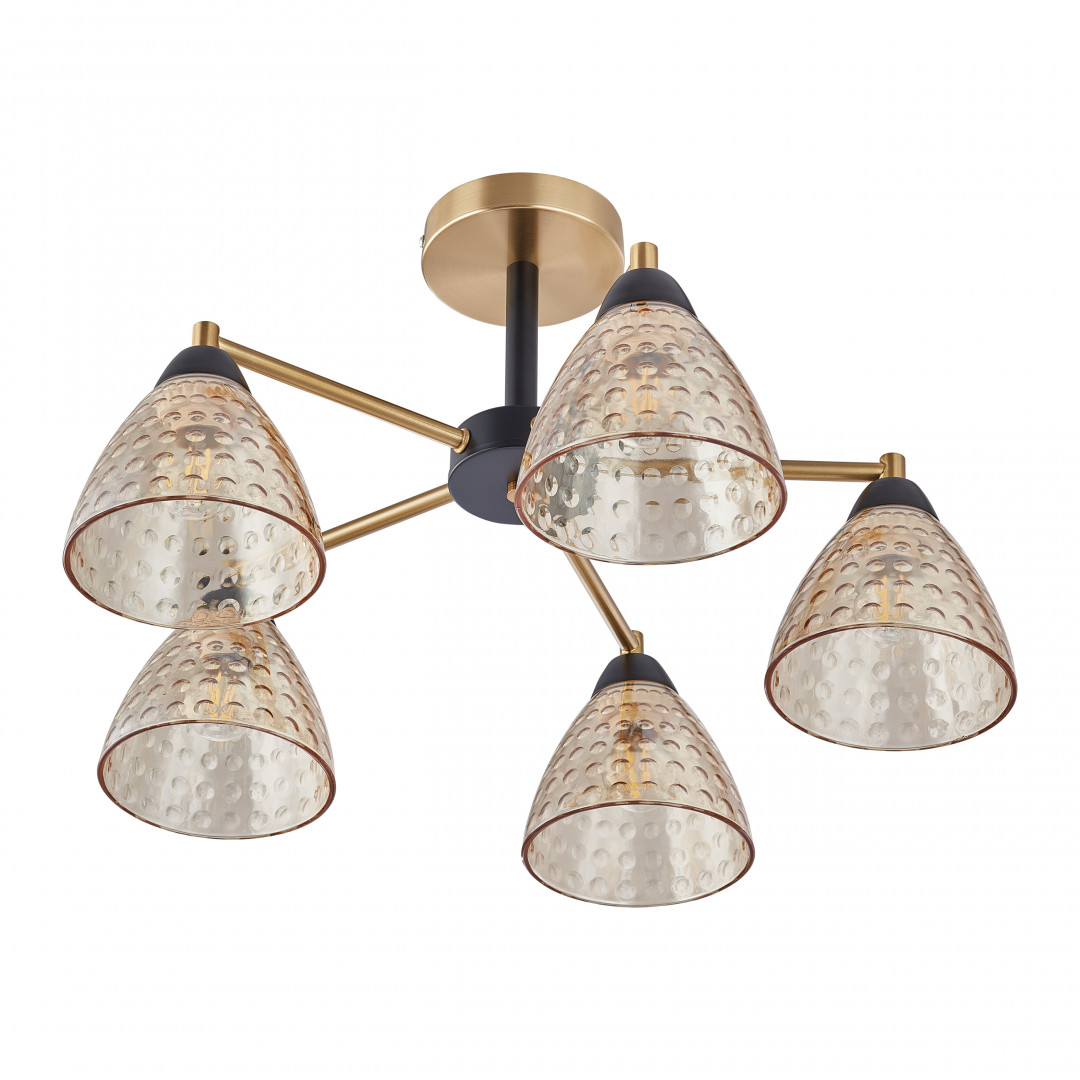 Потолочная люстра Arte Milano Napoli 330754/5 BK+AB в #REGION_NAME_DECLINE_PP#