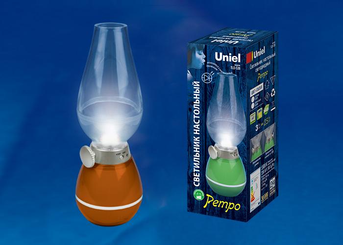 Настольная лампа (UL-00001502) Uniel TLD-538 Green/LED/80Lm/5500K/Dimmer в Санкт-Петербурге