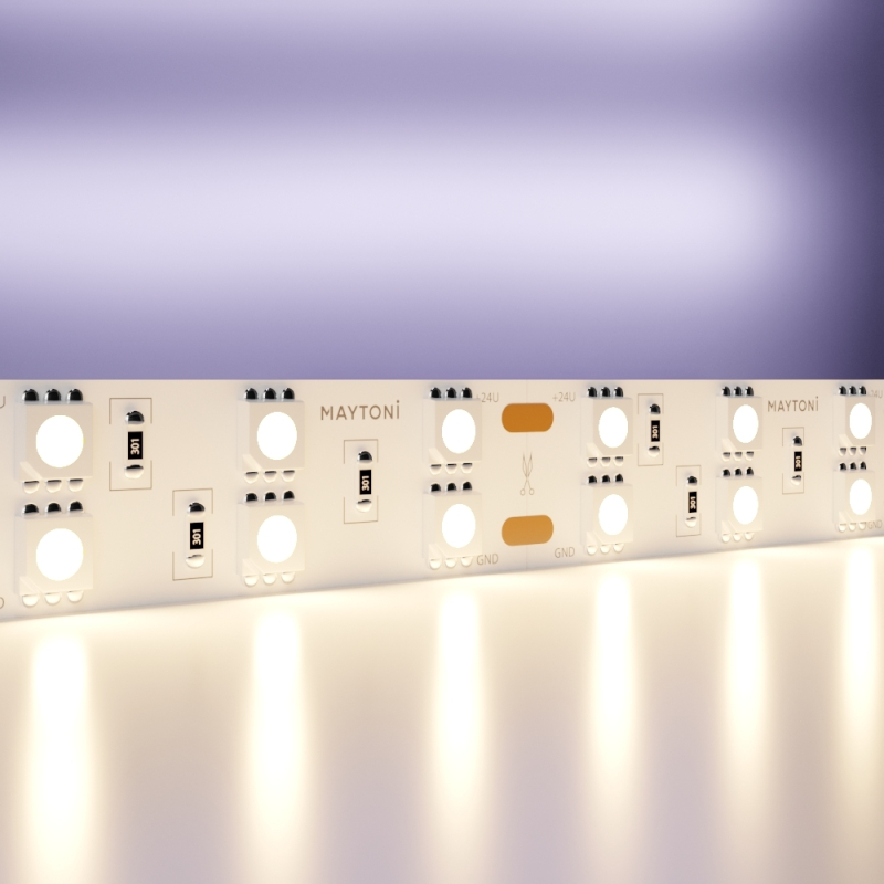 Светодиодная лента Maytoni Led Strip 24В 5050 28,8Вт/м 3000K 5м IP20 20034 в Санкт-Петербурге
