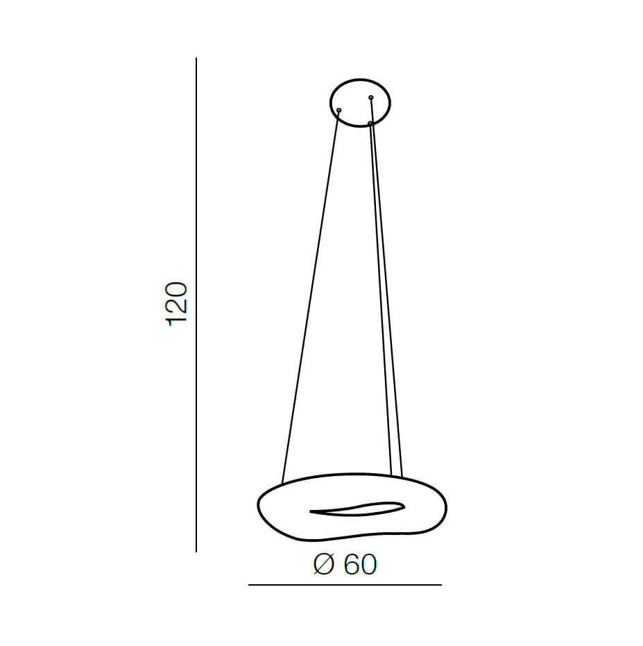 Подвесной светильник Azzardo Donut Pendant 60 CCT AZ2673 в Санкт-Петербурге