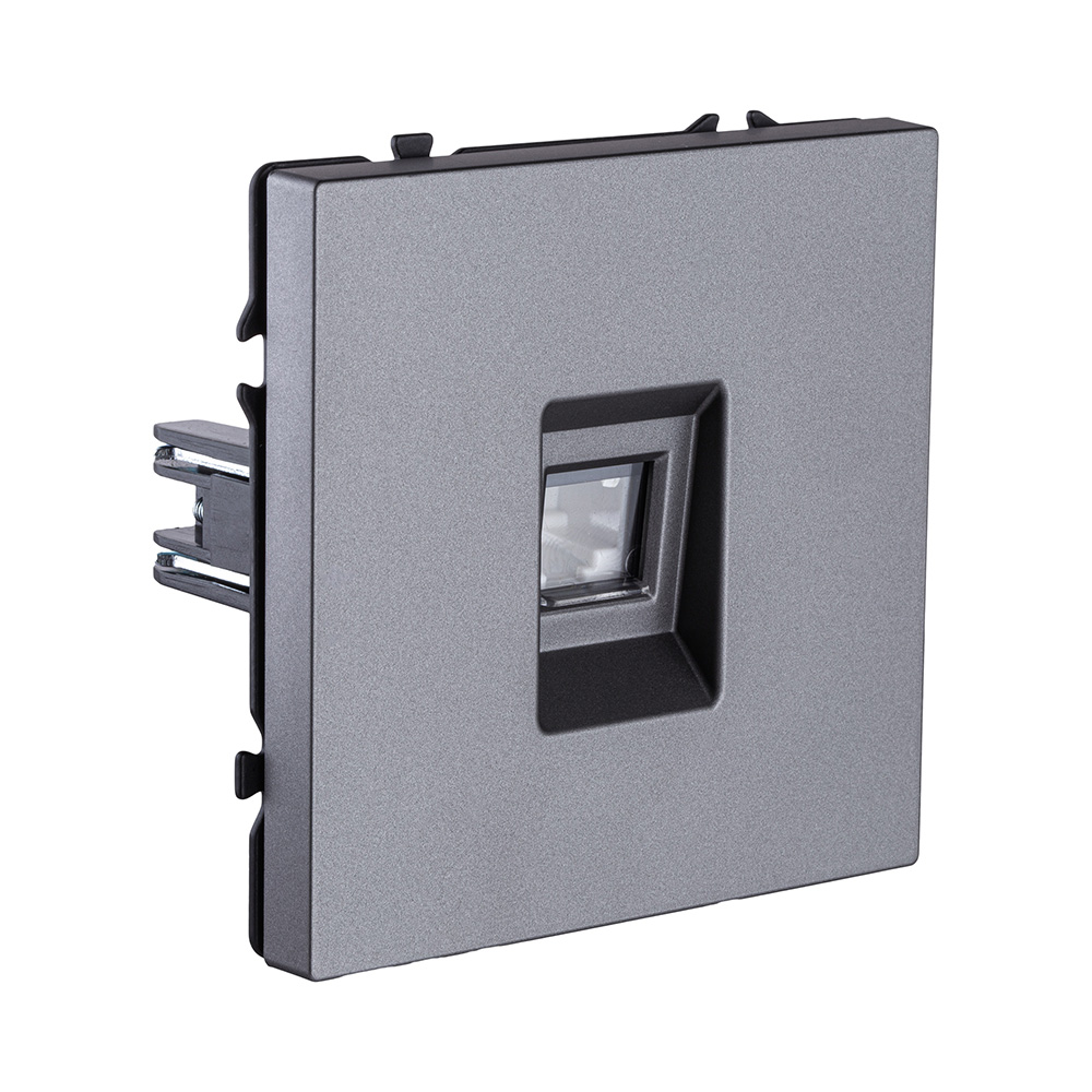 Розетка Ethernet RJ45 Cat.6, серый Kollinger Eclipse EC-017GY в #REGION_NAME_DECLINE_PP#