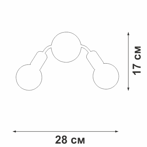 Бра Vitaluce V3927-0/2A в Санкт-Петербурге