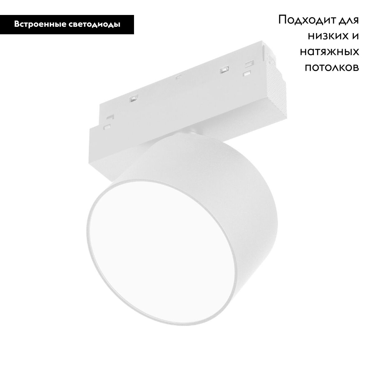 Трековый магнитный светильник Arlight MAG-ORIENT-RONDO-R120-15W Warm3000 048364 в Санкт-Петербурге