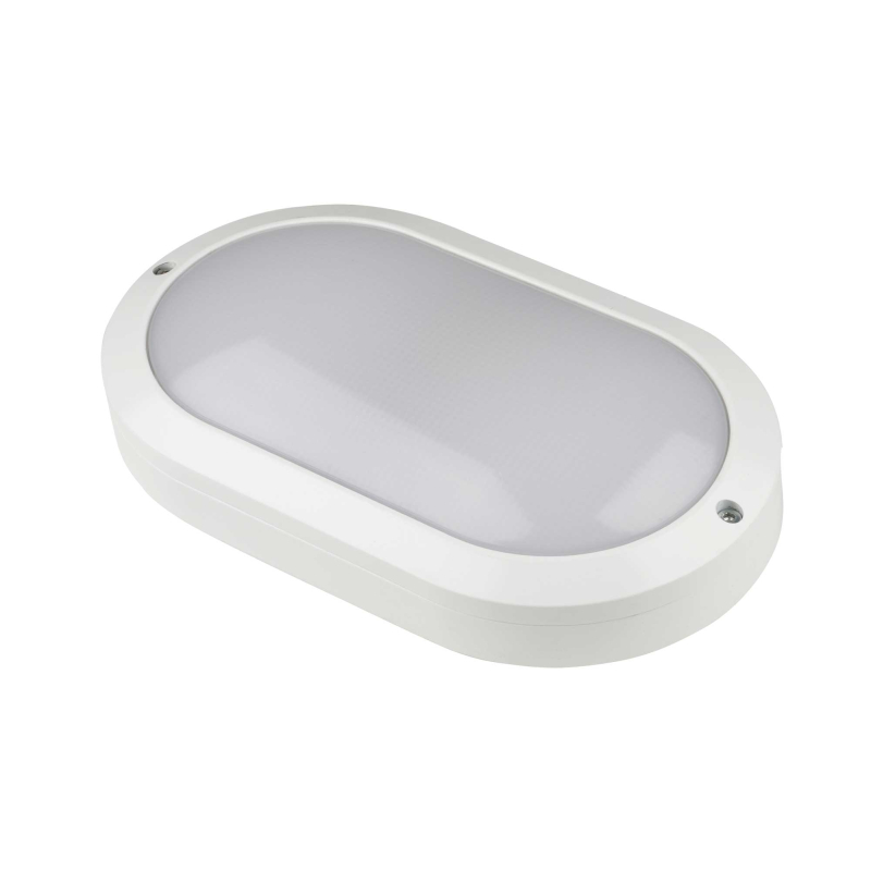 Потолочный светодиодный светильник (UL-00005456) Uniel ULW-K12A 10W/5000K IP54 White в Санкт-Петербурге