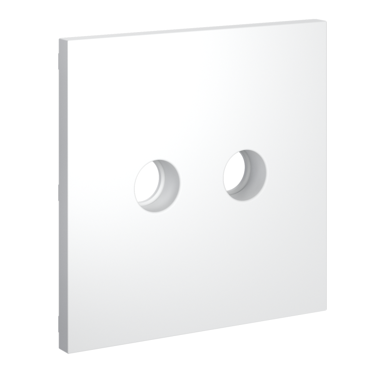 Накладка для розетки телевизионной оконечной TV+SAT Voltum S70 (белый матовый) VLS001602 в #REGION_NAME_DECLINE_PP#