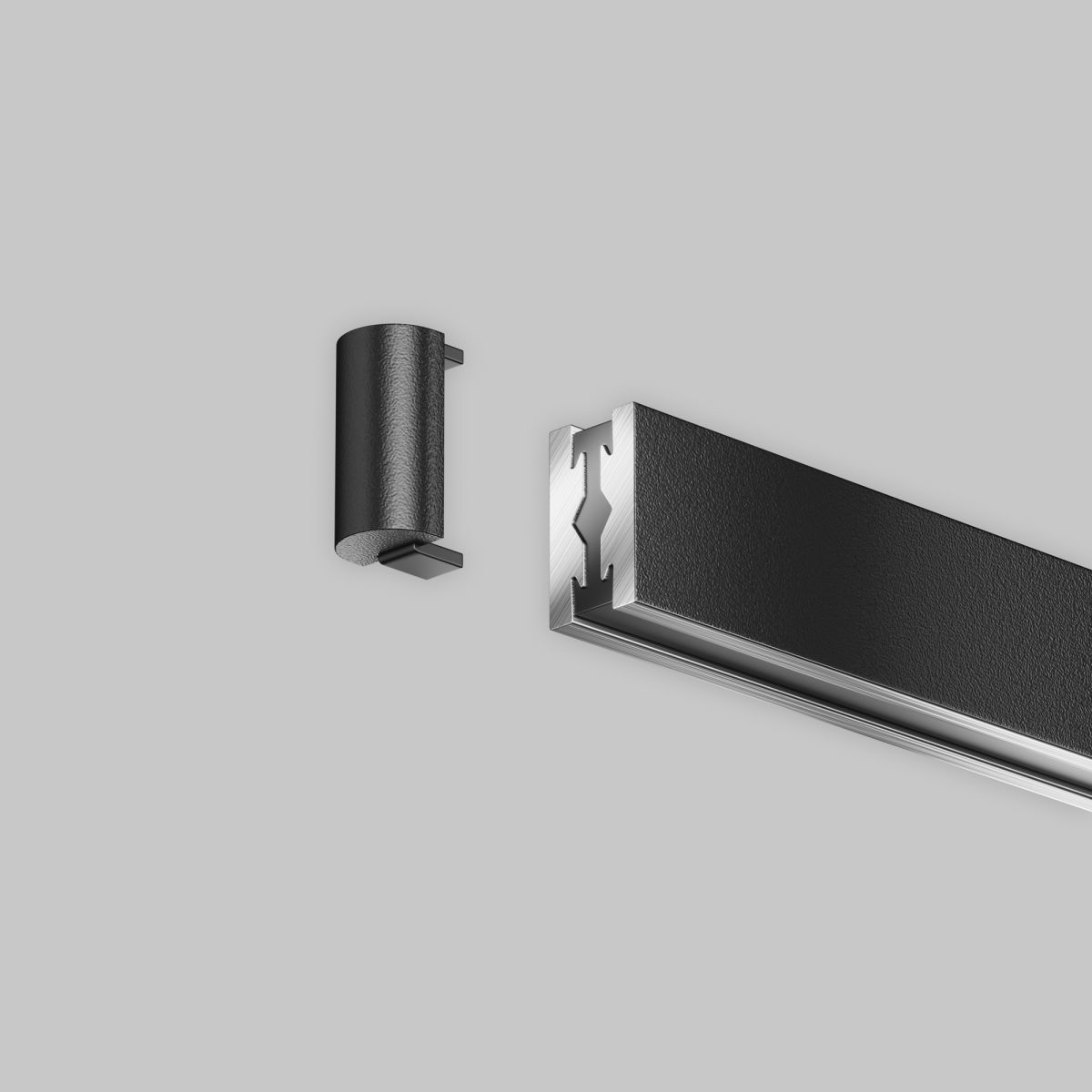 Заглушка торцевая для шинопровода Flarity Maytoni Technical Gala TRA154EC-B в Санкт-Петербурге