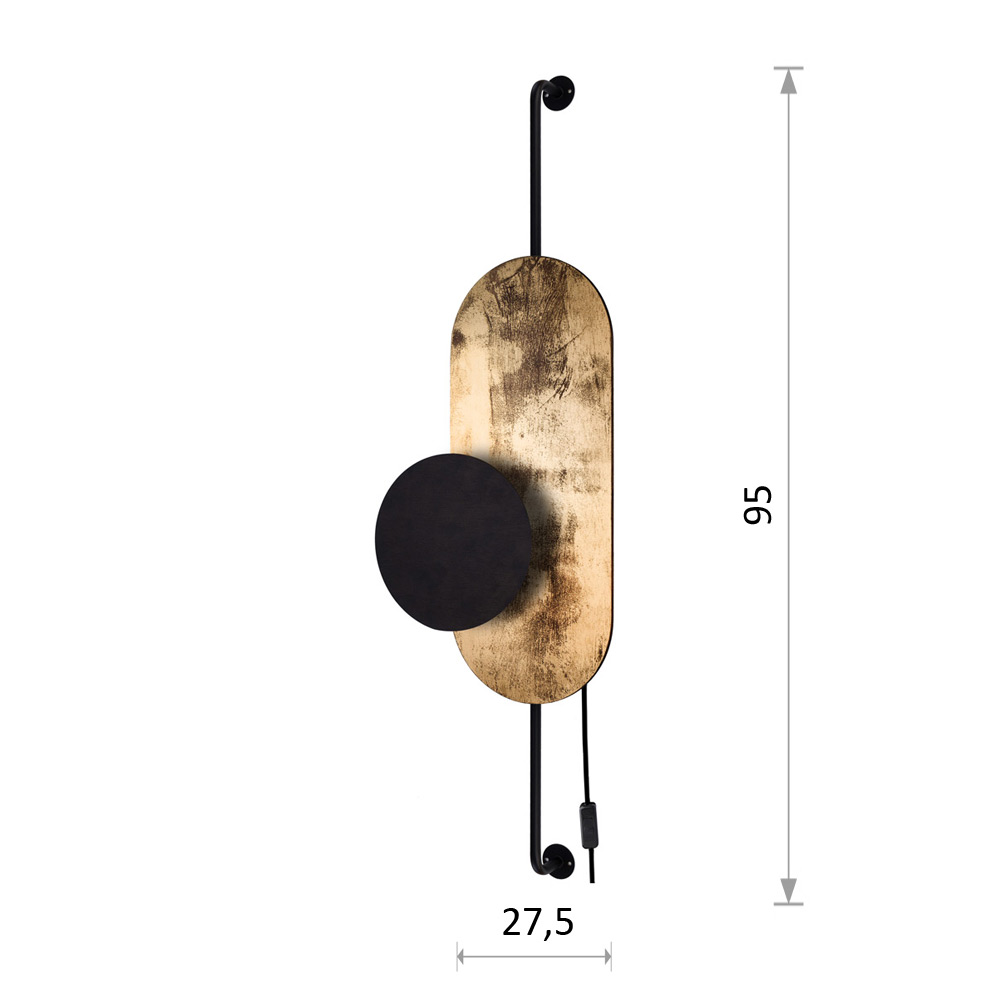 Бра Nowodvorski Wheel Lux I 8430 в Санкт-Петербурге