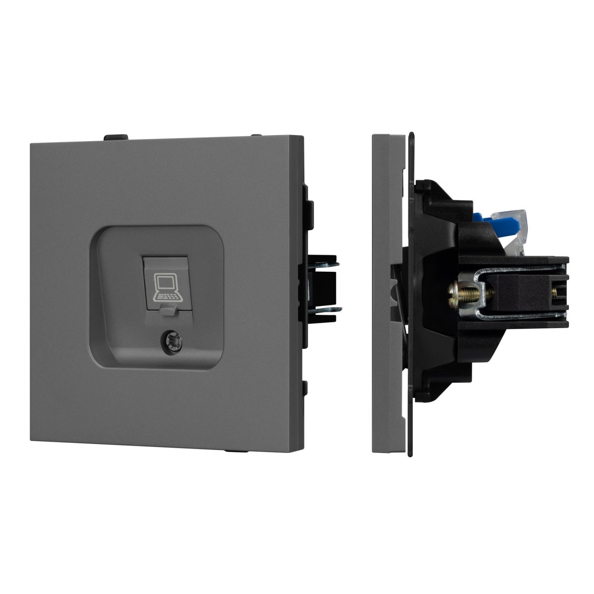 Механизм компьютерной розетки Arlight SCT-TENDO-MPC1-SFPL-GR (RJ-45, CAT6) 054593 в Санкт-Петербурге