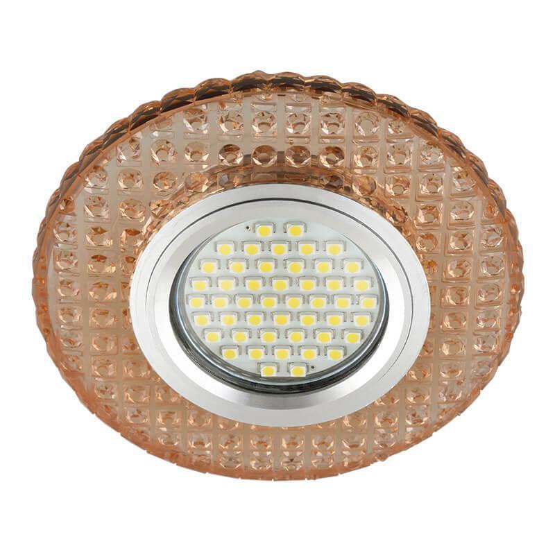 Встраиваемый светильник Fametto Luciole DLS-L143 Gu5.3 Glassy/Light Tea в Санкт-Петербурге