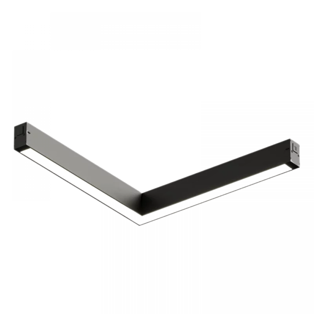 Трековый однофазный светильник AM Group Plain Opal AM587 18W 3000K BK в Санкт-Петербурге
