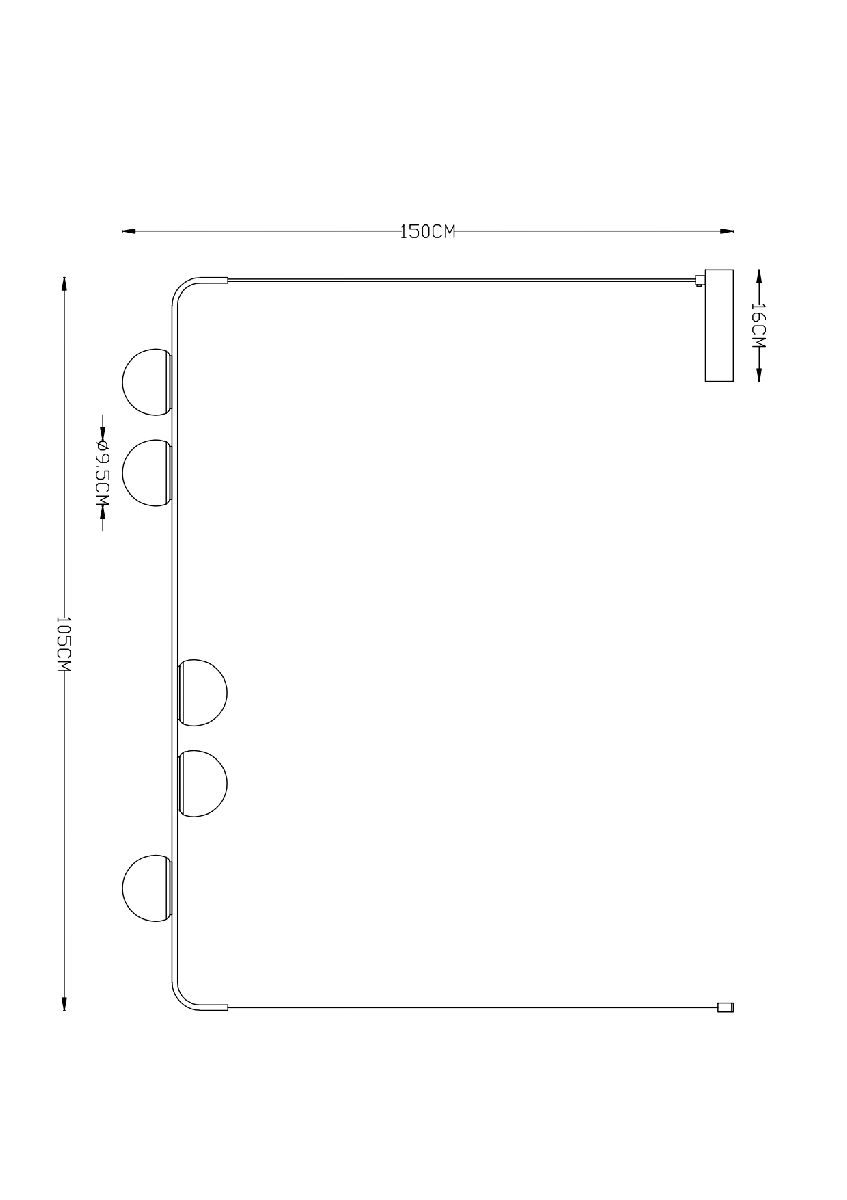 Подвесная люстра Arte Lamp Poplar A2174SP-5BK в Санкт-Петербурге