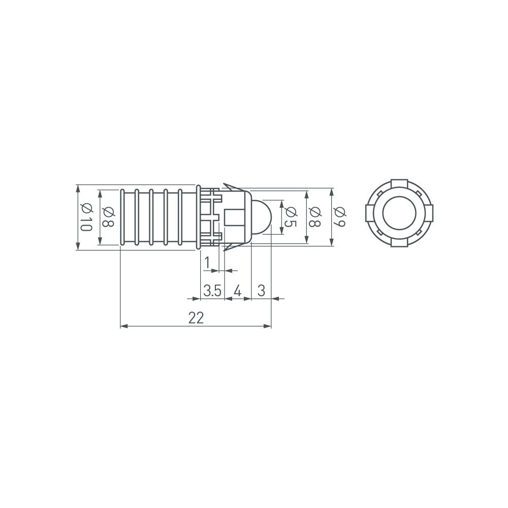 Модуль герметичный Arlight ARL-D9 5V Orange 026563 в Санкт-Петербурге