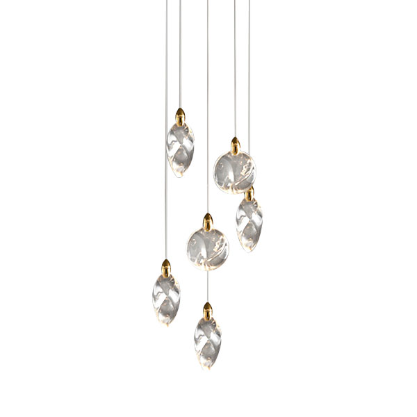 Подвесной светильник Delight Collection Colvin MT9176-6H titanium gold в Санкт-Петербурге