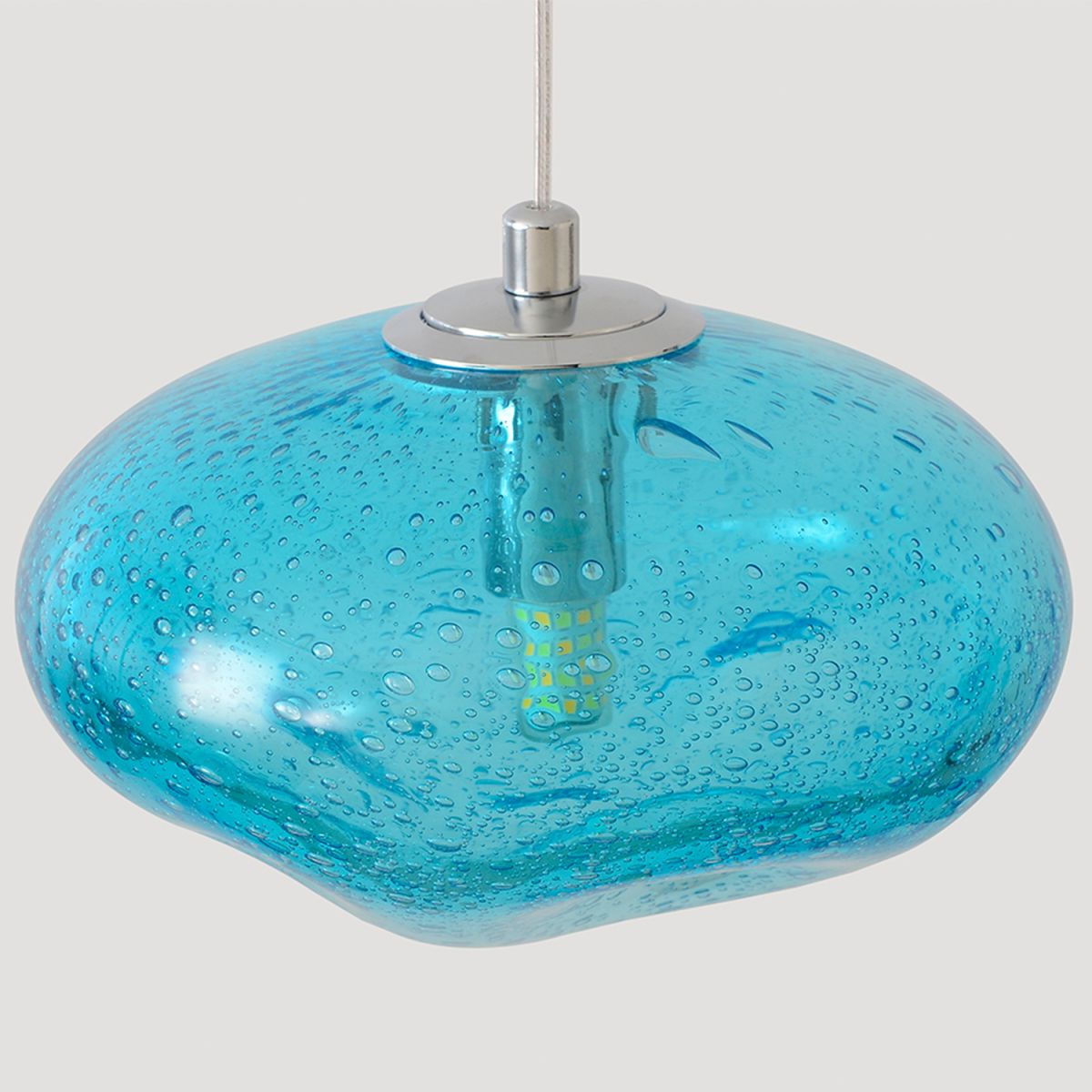 Подвесной светильник Crystal Lux FORMLESS SP1 BLUE в Санкт-Петербурге