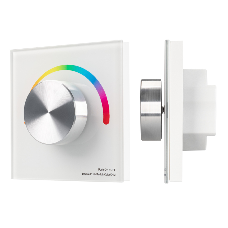 Панель Arlight Smart-P5-RGB-G-IN White (3V, Rotary, 2.4G) 033756 в Санкт-Петербурге