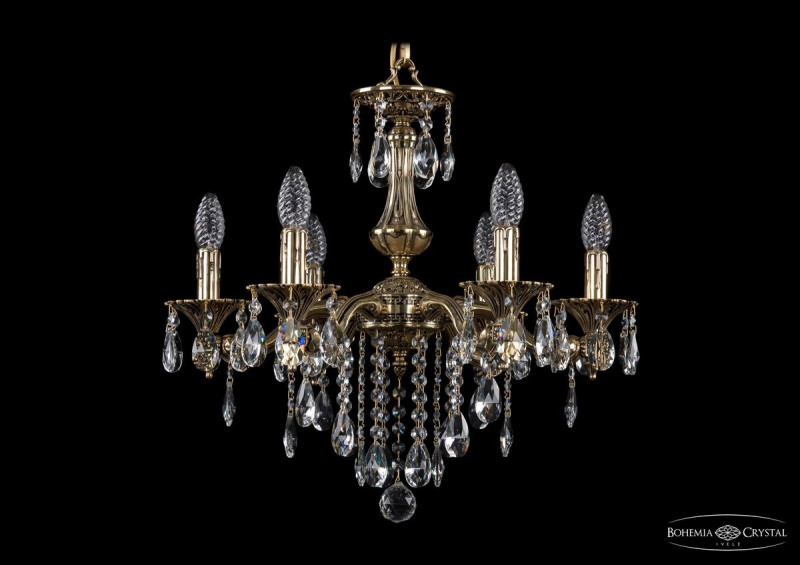 Подвесная люстра Bohemia Ivele Crystal 1710/6/160/B/GB в Санкт-Петербурге