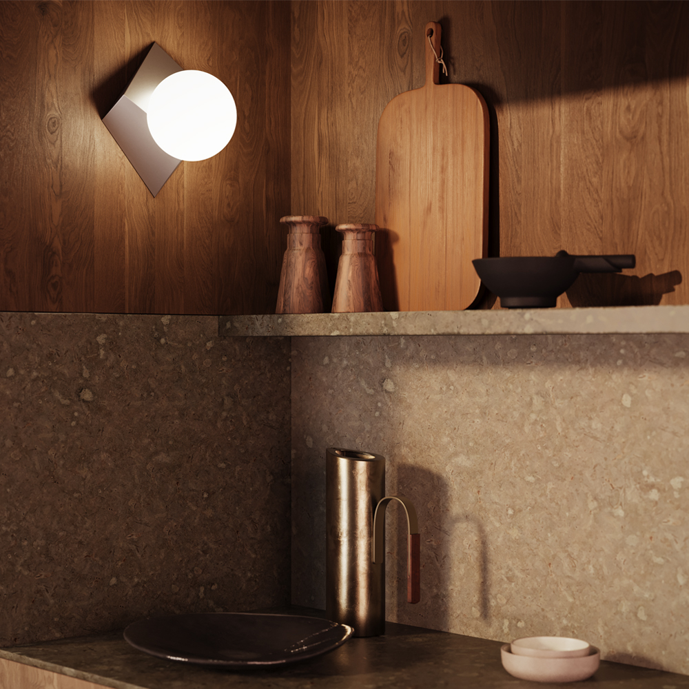 Настенный светильник Maytoni Cubeo MOD445WL-01PT в #REGION_NAME_DECLINE_PP#