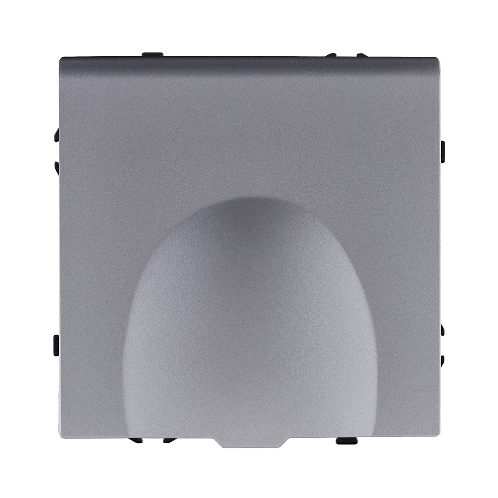 Розетка штепсельная SCHUKO 16A/250 В с крышкой, серый Kollinger Eclipse EC-015GY в #REGION_NAME_DECLINE_PP#