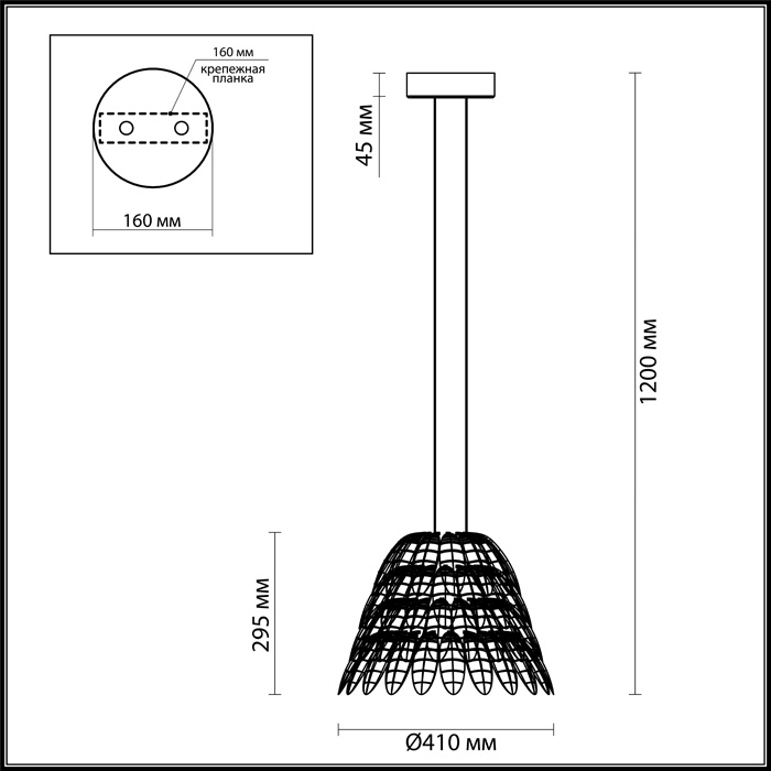 Подвесной светодиодный светильник Odeon Light Piumi 4176/57L в Санкт-Петербурге