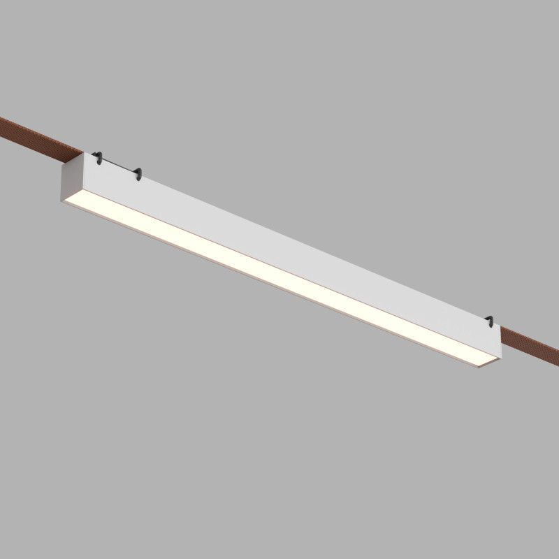 Трековый однофазный светильник Denkirs Belty linear DK5676-WH в Санкт-Петербурге