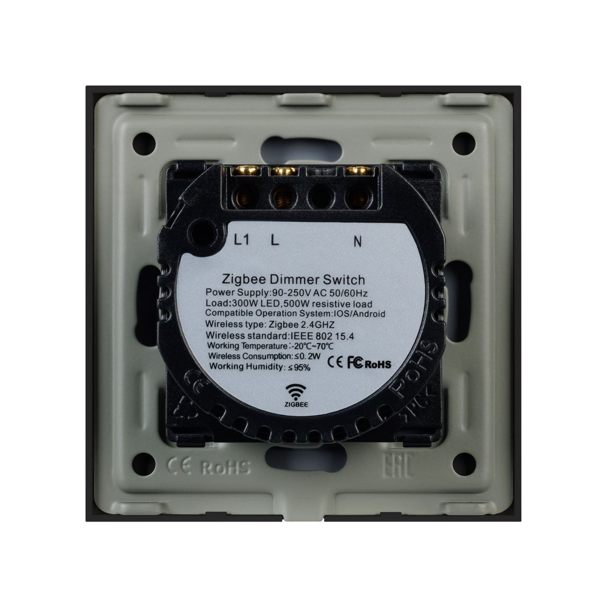 Светорегулятор сенсорный с Zigbee управлением Arlight SWT-OMALI-SD3-ZB-BK (250V, 500W) 050060 в Санкт-Петербурге