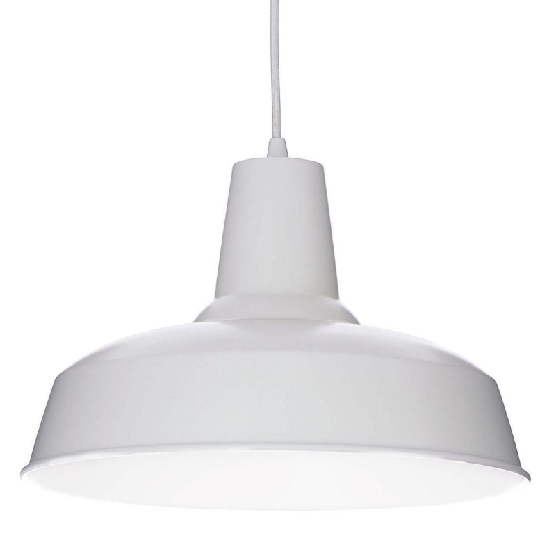 Подвесной светильник Ideal Lux Moby SP1 Bianco 102047 в Санкт-Петербурге