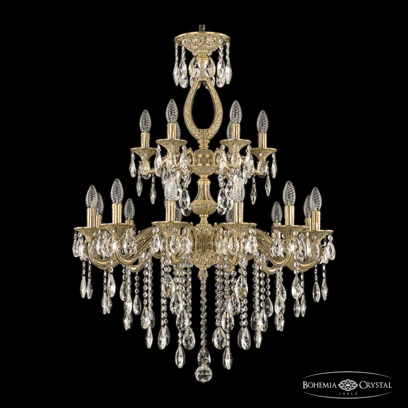 Подвесная люстра Bohemia Ivele Crystal Florence 71302/12+6/250/2d B FP в Санкт-Петербурге