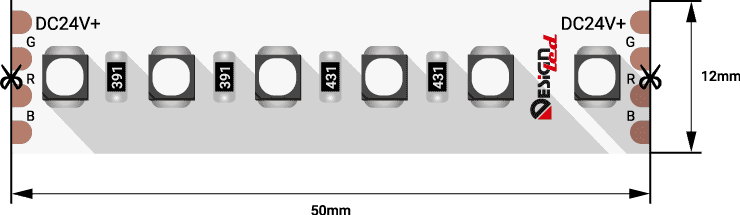 Светодиодная лента DesignLed DSG3A120-24-RGB-33 002845 в Санкт-Петербурге