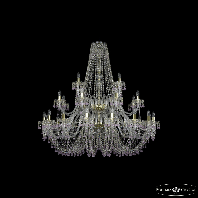Подвесная люстра Bohemia Ivele Crystal 1410/16+8+4/460/2d G V7010 в Санкт-Петербурге