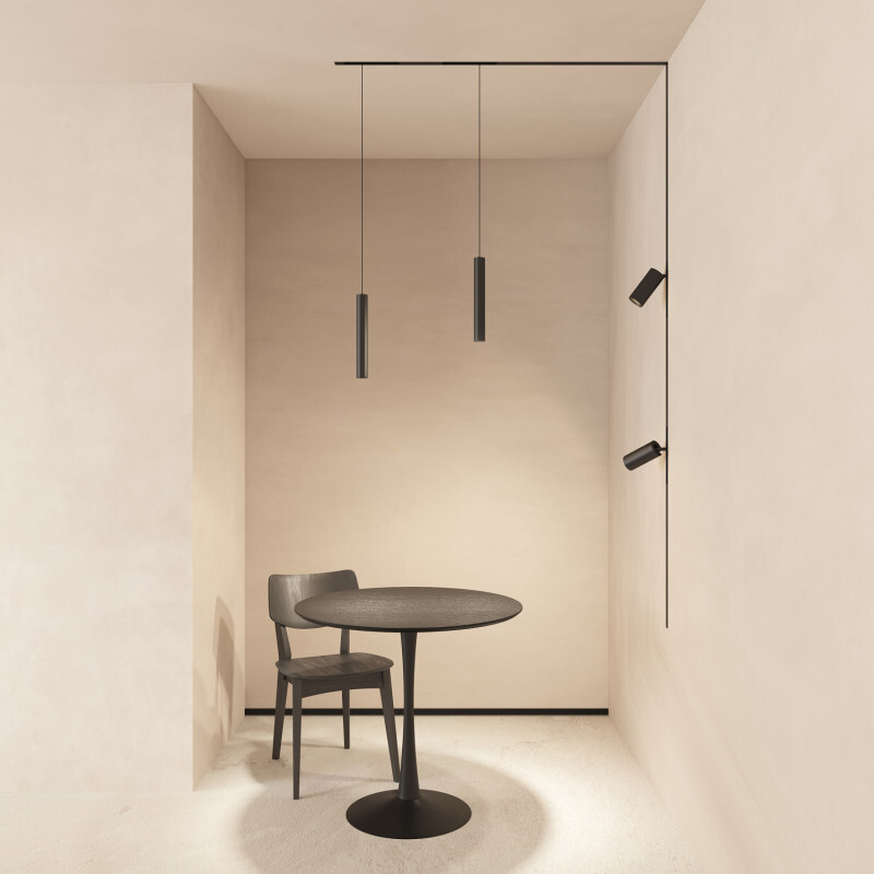 Трековый подвесной светильник Denkirs Smart Spot Zigbee DK8308-BK в Санкт-Петербурге