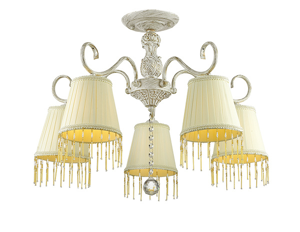 Потолочная люстра с тканевым абажуром Lumion Manona 3421/5C в Санкт-Петербурге