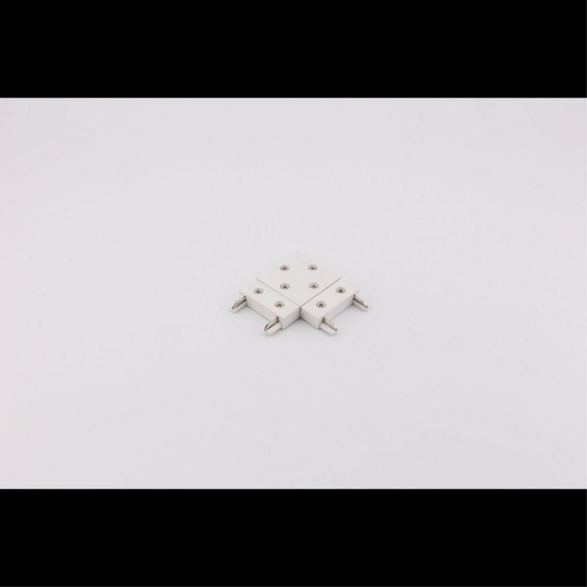 Коннектор питания угол плоский Aployt Magnetic track 48 APL.0181.10.08 в Санкт-Петербурге