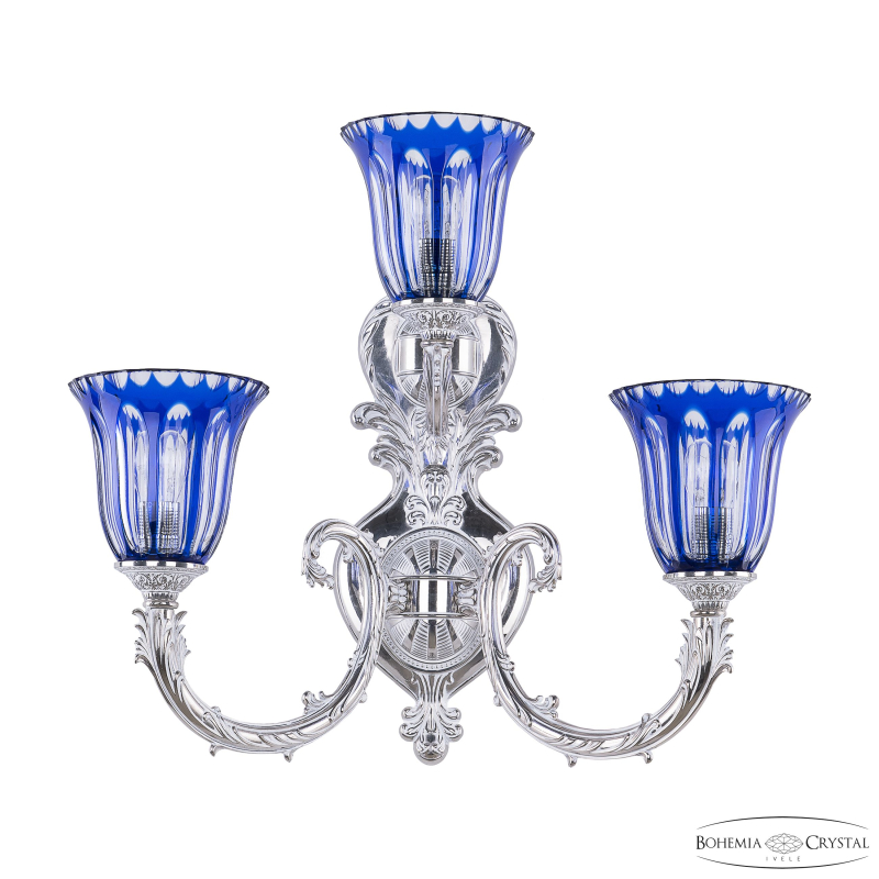 Бра Bohemia Ivele Crystal Florence 7109B16/2+1/210 NW P2 U Clear-Blue/H-1H в Санкт-Петербурге