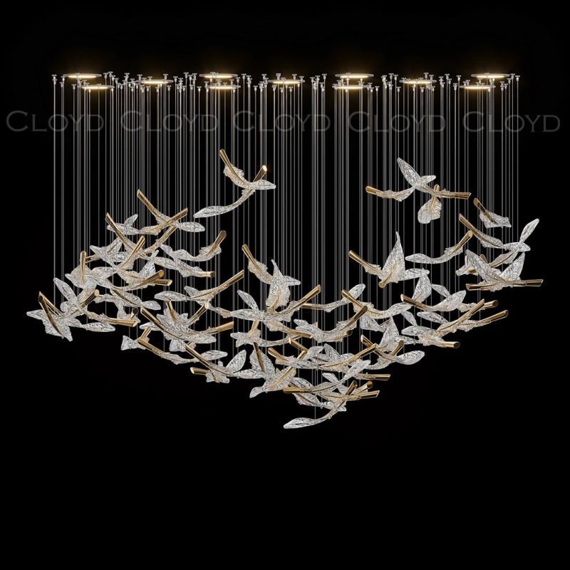 Каскадная люстра Cloyd Aeria 1686 60004 в #REGION_NAME_DECLINE_PP#