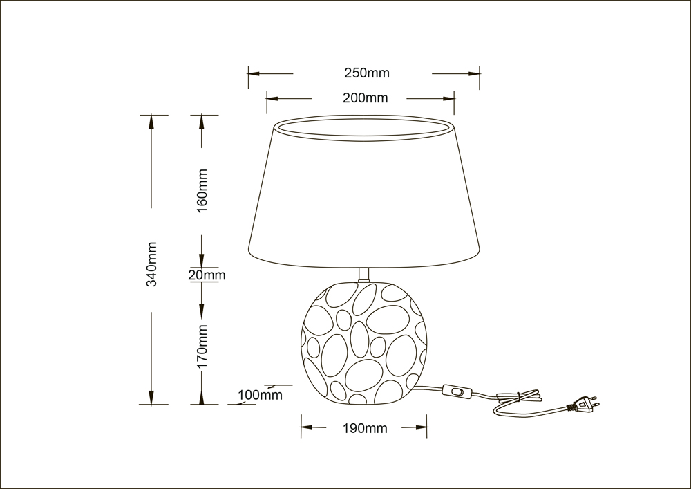 Настольная лампа Arte Lamp Poppy A4063LT-1GO в Санкт-Петербурге