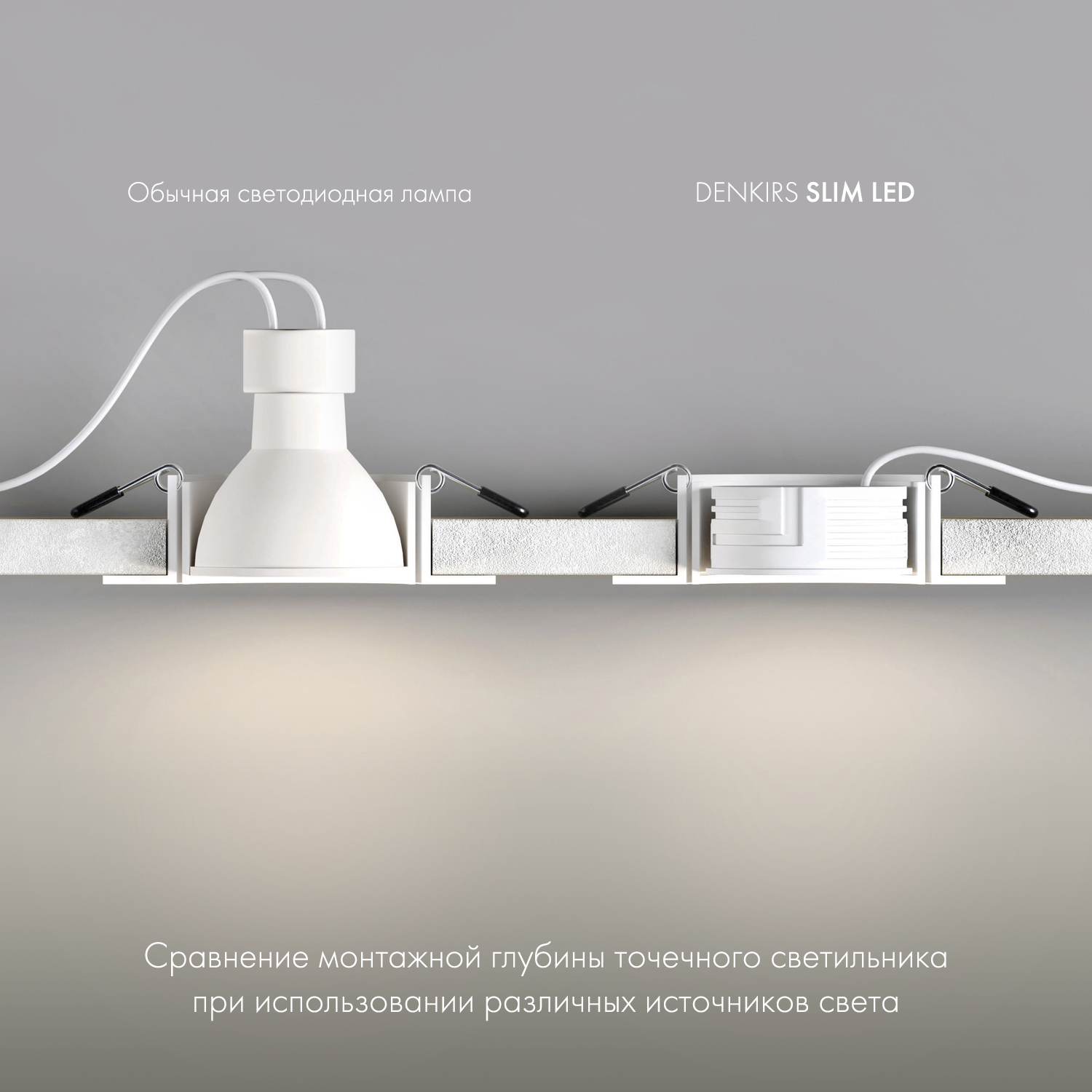 Светодиодный модуль Denkirs Slim LED 7W 4000К DK4000-7W в Санкт-Петербурге