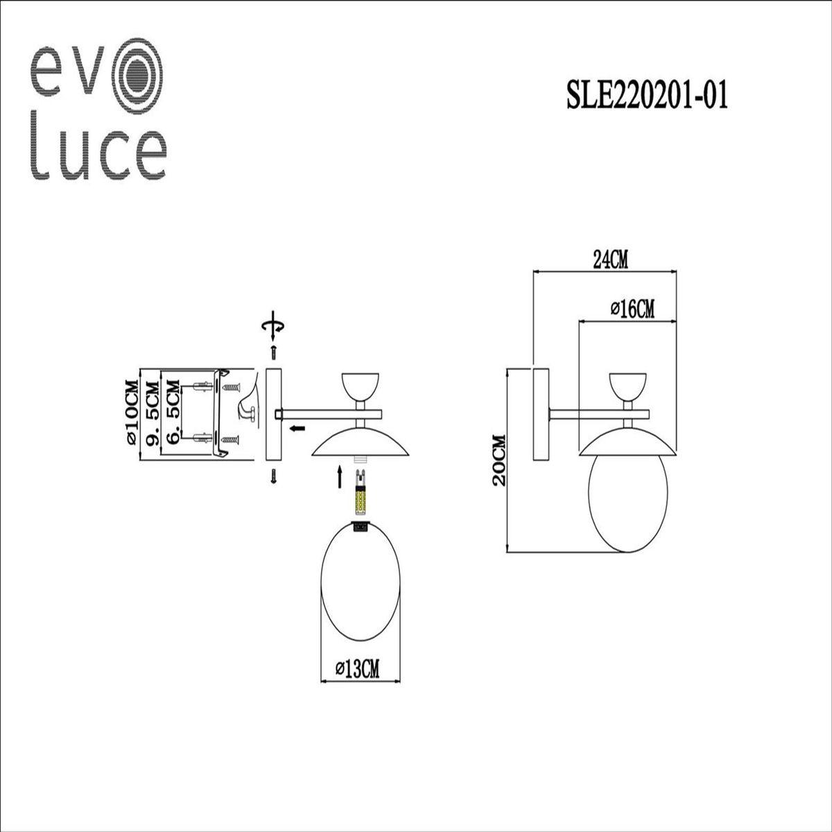 Бра Evoluce Genova SLE220201-01 в Санкт-Петербурге