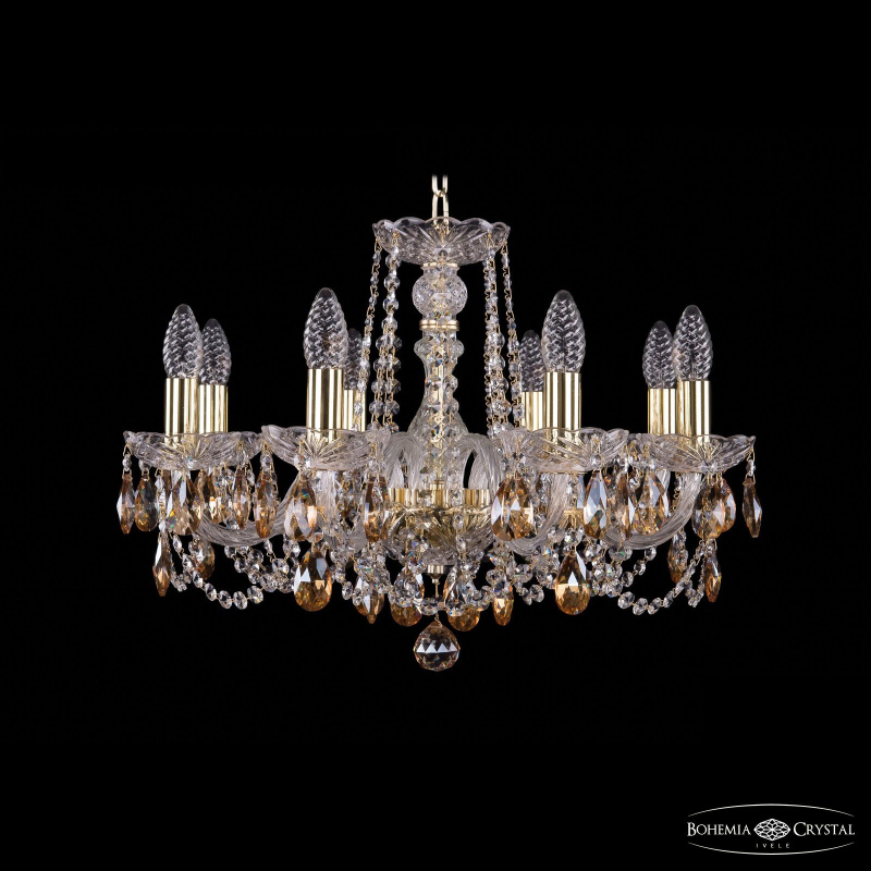 Подвесная люстра Bohemia Ivele Crystal 1402/8/195 G K721 в #REGION_NAME_DECLINE_PP#